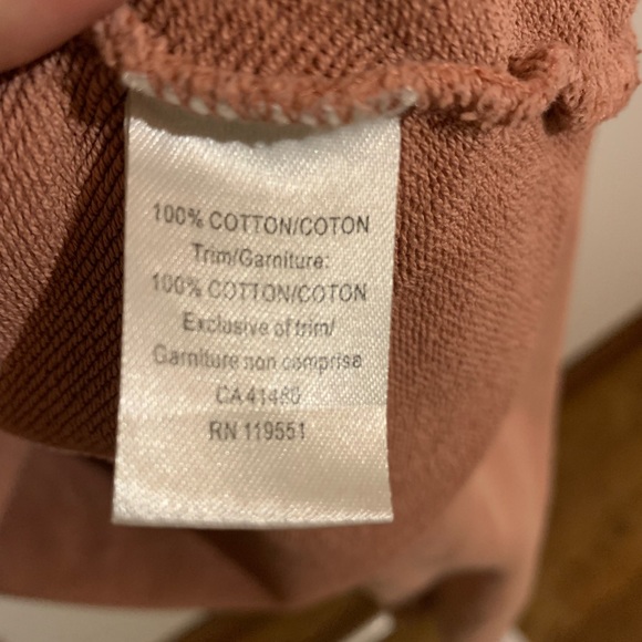 Gentle Fawn Cropped Cotton Sweater - Picture 3 of 4